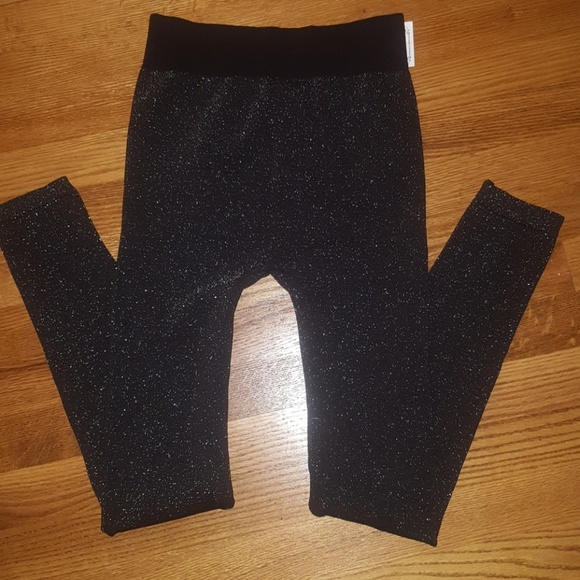 Stemless Stretch Pants ( blk sparkle) - Picture 2 of 2